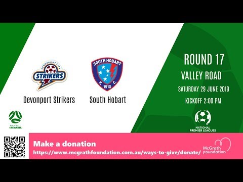 NPL R17 Devonport Strikers v South Hobart at Valley Road