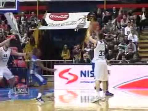 Marko Čakarević - Partizan Belgrade vs Cibona Zagreb 91-67 (ABA, G5)