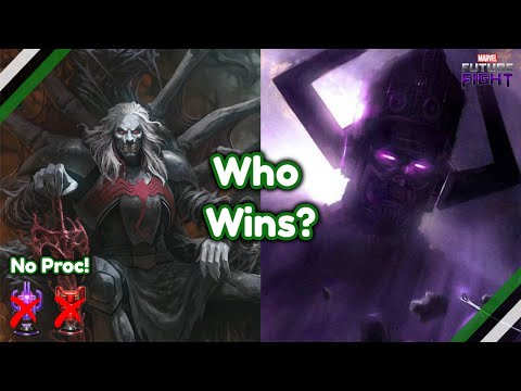 Knull LV60 VS Galactus! With No Damage Proc?! (GBR Solo Testing)  |  Marvel Future Fight