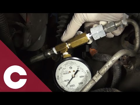 Pressure Gauge to Pinpoint Power Steering