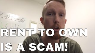 How rent to own is a scam