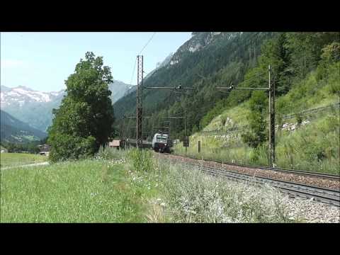 Faszination Brennerbahn: Viel Güterverkehr in Gossensass / Colle Isarco (Teil 4 von 5)