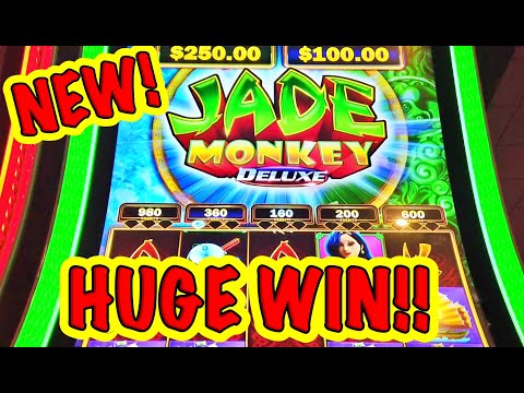 BRAND NEW SLOT: Jade Monkey Deluxe, Huge Win!