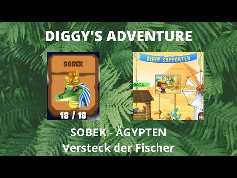 DIGGYS ADVENTURE | Versteck der Fischer | Sobek | Fishermen Hideout