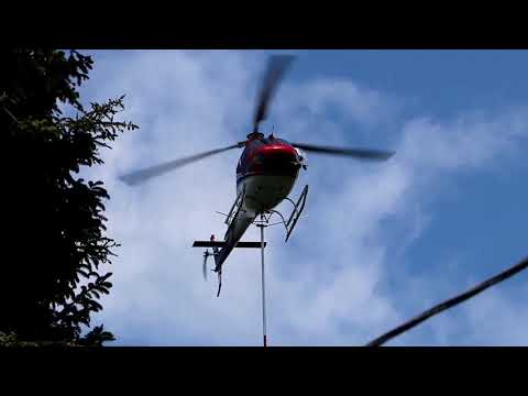 Amazing Helicopter Saw Skills and a Fail