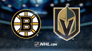 Subban gets first NHL win as Vegas beats Boston, 3-1