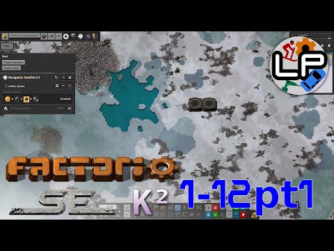 S1-E12 pt1 - New Production - Laurence Plays Factorio: Space Exploration 0.6 + Krastorio²