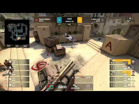 CS:GO | [EN] x-kom AGO vs. Fnatic Rising   Main Swiss Stage game csgo top moments