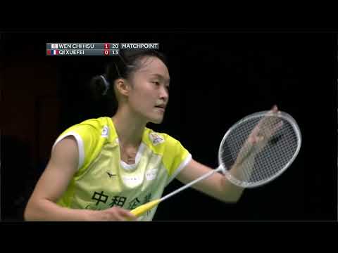 Match point - Wen Chi Hsu vs Qi Xuefei - WS, SF – Dutch Open 2022