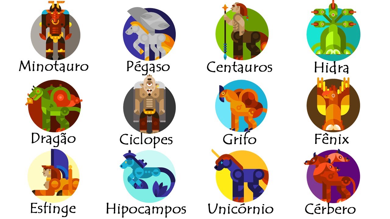 Todos os Monstros Mitológicos Explicados em 9 Minutos / Criaturas Mitológicas - Parte 1