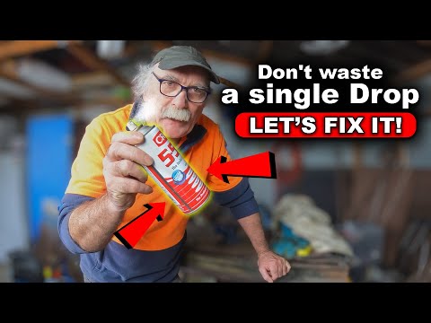 Half Full Spray Cans That Won't Spray