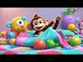 Five Cheeky Monkeys At Bedtime Playful Bedtime Song For Toddlers Silly Monkey Nursery Rhyme
