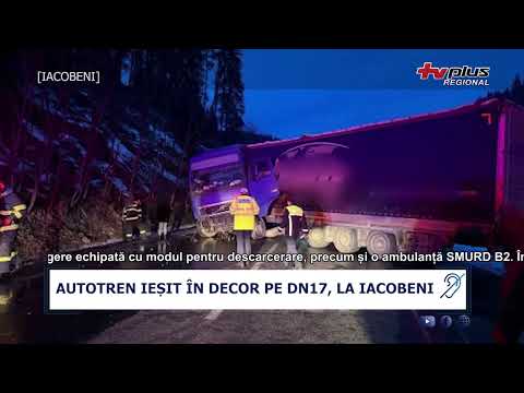 ROAD TRAIN DEFLECTED ON DN17, AT IACOBENI
