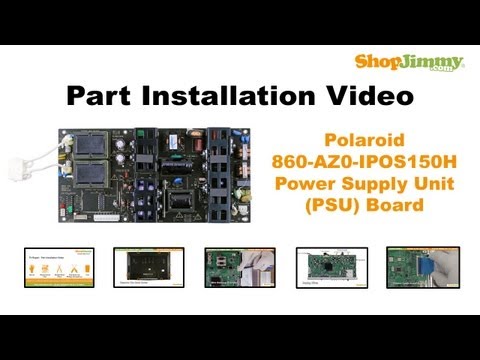 TV Part Number Identification Guide for Vizio Power Supply Unit PSU Boards LCD LED Plasma TVs