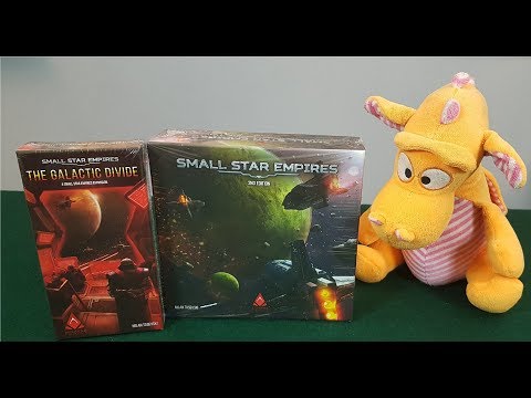 Small Star Empires (+Expansion) - Unboxing