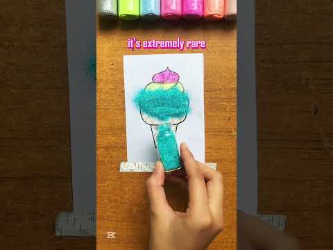 ASMR | Satisfying | Homemade Icecream | DIYpainting | Aesthetic Drawing #zarmeenasmeerart #drawing
