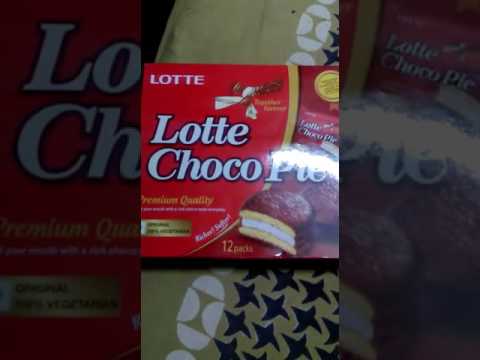 Korean Choco Pie Halal