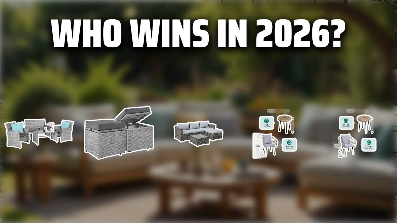 The Top 5 Best Wicker Patio Furniture in 2026 - Must Watch Before Buying!