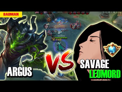 SAVAGE !!!!!!!!!!!! Offlane Leomord is OP! - BADMAN | MLBB | BADMAN Gaming