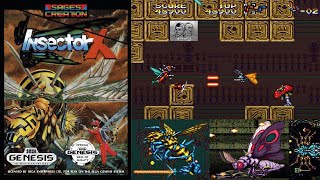 Insector X Mega Drive / Genesis - C&M Playthrough