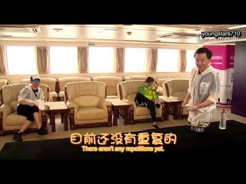 [ENGSUB] 150705 Lay picked the wrong item - Go Fighting Episode 4 Unaired Cut