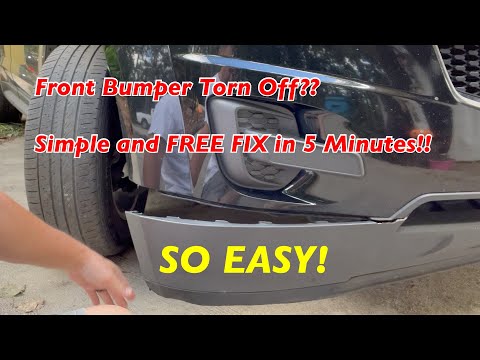 2012 Equinox Front Clip Bumper Fix.