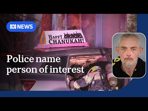 Police name person of interest in arson attack on 'Happy Chanukah' car in Melbourne | ABC NEWS