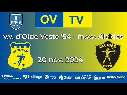 OV-TV | Samenvatting | v.v. d'Olde Veste - m.v.v. Alcides | 20-11-2024 | Beker