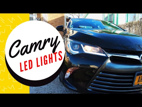 LED Headlight Assembly Upgrade from Amazon | 2015- 2017 Toyota Camry