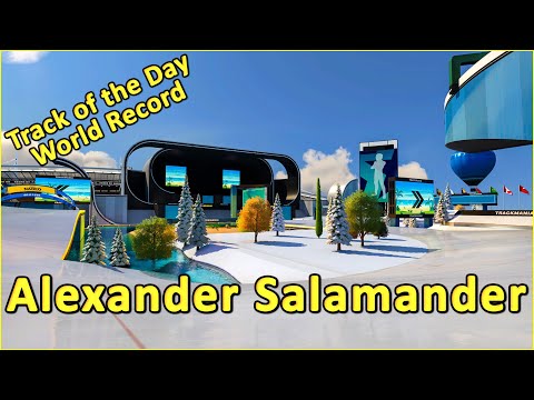 Alexander Salamander - World Record by xTigershark777 - TRACKMANIA Track of the Day