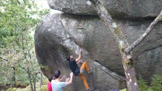 Video thumbnail de Andromeda, 7b (sit). Pena Corneira