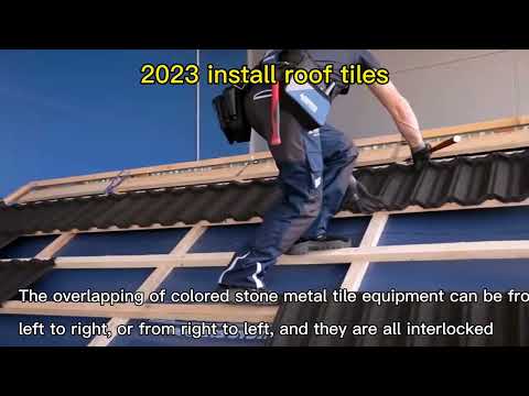 Stone coated Metal Roofing Sheets supply & Installation Services, 0.45 mm