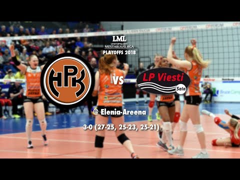Ottelukooste 2. finaali HPK - LP Viesti 7.4.18