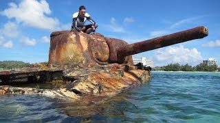 Sherman Tanks | Saipan | Freediver HD