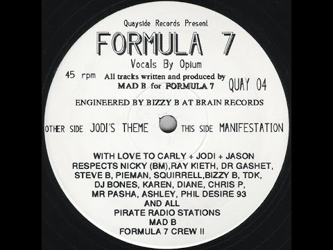 Formula 7 - Manifestation