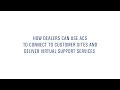 connect a site with a service provider dealer avigilon cloud services