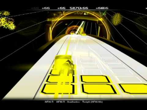 Headhunterz - Tonight (iNFiNi Mix) Audiosurf