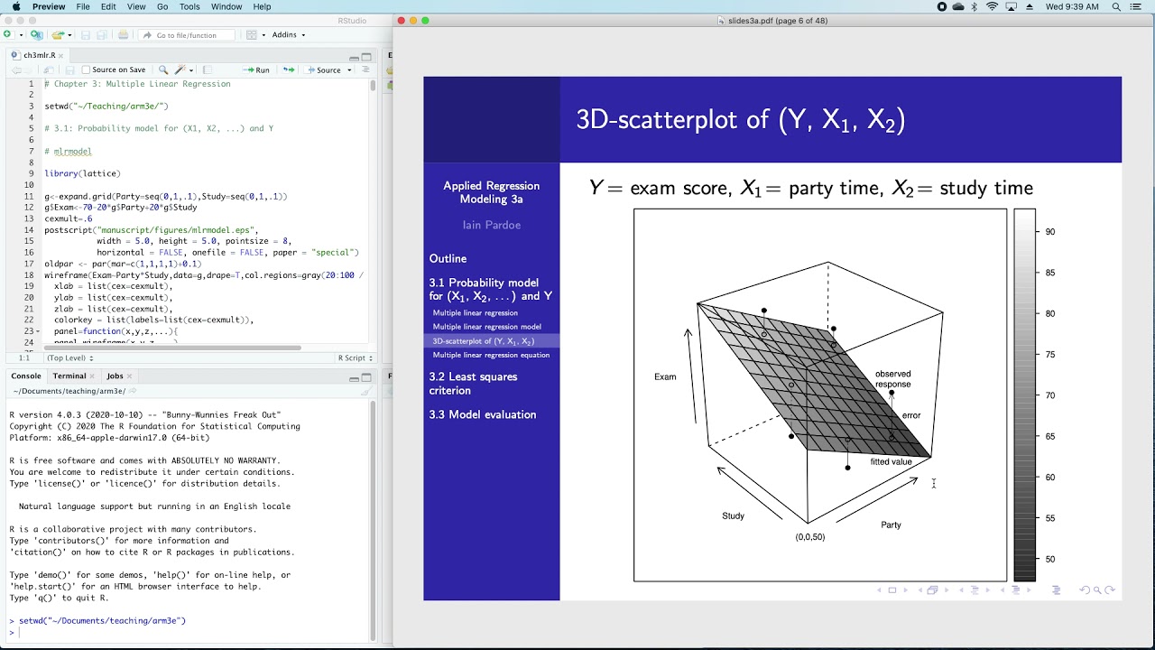 Applied Regression Modeling 3.1: Multiple linear regression model