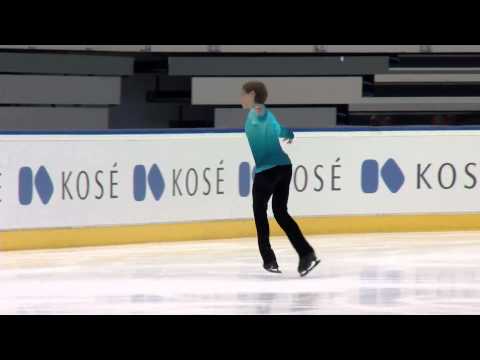 2015 ISU Junior Grand Prix of Figure Skating Men Free Skate Roman SADOVSKY CAN