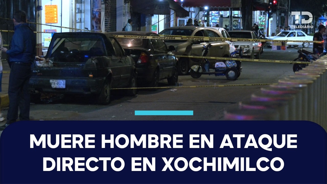 Asesinan a balazos a un hombre afuera de primaria en San Luis Tlaxialtemalco, Xochimilco