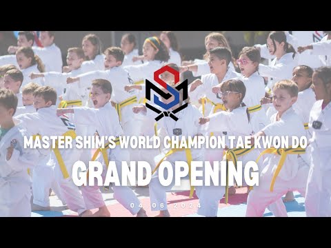Master Shim's World Champion Tae Kwon Do Grand Opening Highlights