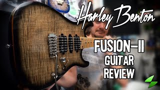 Video thumbnail for Harley Benton Fusion II HSH - Detailed Review Part 1 by Max Solo Music