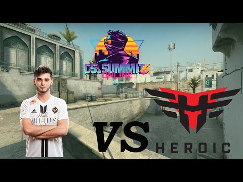 shox POV (Vitality) vs Heroic - 22-9 - dust2 - cs_summit 6 Europe