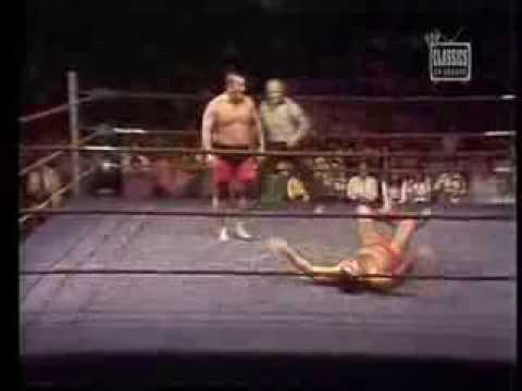 Pedro Morales vs. Mr. Fuji WWWF TV-1972