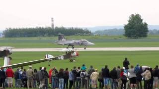 preview picture of video 'Čáslav-letecký den 28.5.2011, Saab JAS-39 Gripen, L-159, Open Day Air Show.wmv'