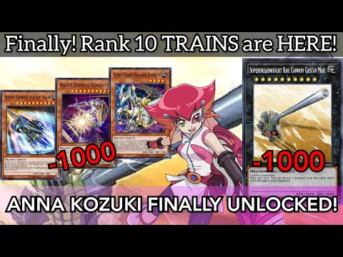 FINALLY! ANNA and her RANK 10 MACHINES are HERE! UNSTOPPABLE TRAINS! [Yu-Gi-Oh! Duel Links]