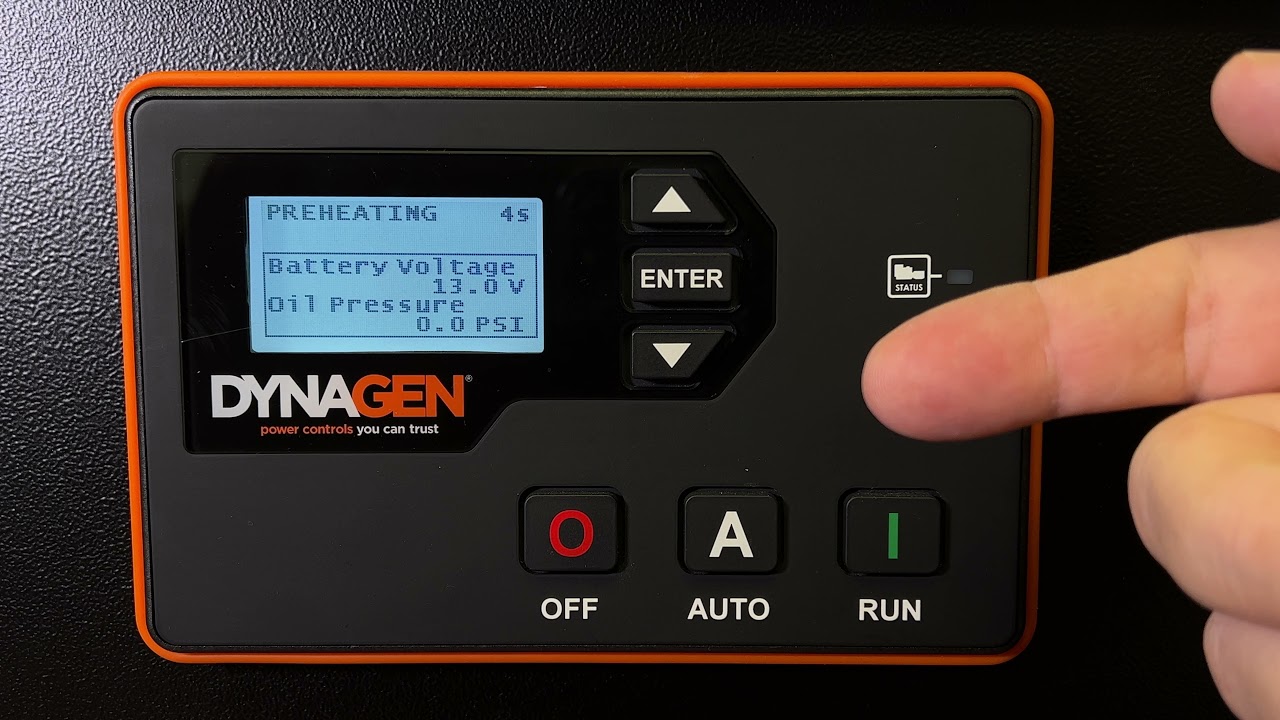 DynaGen Controller - First Startup