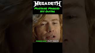 Mustaine Married His Guitar 🔥 Mustaine Chose Megadeth Over Marriage #DaveMustaine #Megadeth