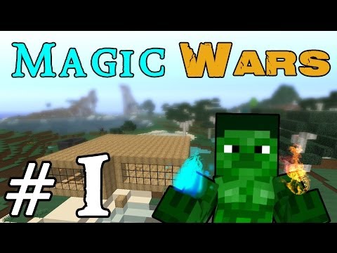 Minecraft Magic Wars - So Much Magicalness! #1