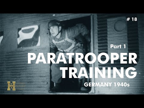 18 #Germany 1940s ▶ Airborne Military Paratrooper (1/2) Luftwaffe Luftlandetruppen Fallschirmjäger